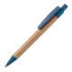 LT87284 - Ball pen bamboe met tarwestro - Blauw