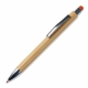 LT87285 - Balpen New York bamboe met stylus - Oranje