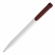 LT87412 - Ball pen Pier hardcolour - White / Bordeaux