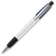 LT87536 - Ball pen Semyr Grip Colour hardcolour - White / Dark Blue