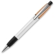 LT87536 - Ball pen Semyr Grip Colour hardcolour - White / Orange