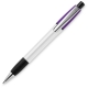 LT87536 - Ball pen Semyr Grip Colour hardcolour - White / Purple