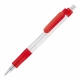 LT87540 - Ball pen Vegetal Pen Clear transparent - Frosted Red