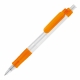 LT87540 - Długopis Vegetal Pen Clear przejrzysty - pomarańczowy  mrożony
