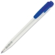 LT87543 - Ball pen Ingeo TM Pen Clear transparent - Frosted Blue