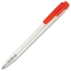 LT87543 - Ball pen Ingeo TM Pen Clear transparent - Frosted Red