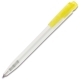 LT87543 - Ball pen Ingeo TM Pen Clear transparent - Frosted Yellow