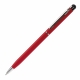 LT87557 - Długopis z dotykowym rysikiem - czerwony