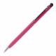 LT87557 - Długopis z dotykowym rysikiem - ciemnoróżowy