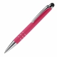 LT87558 - Balpen stylus metaal - Donker Roze