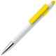 LT87566 - Długopis California metaliczny - biało / żółty