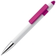 LT87566 - Długopis California metaliczny - biało / różowy