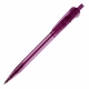 LT87614 - Długopis przeźroczysty Cosmo - purpurowy transparentny