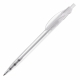 LT87616 - Długopis przeźroczysty Cosmo - biały transparentny