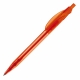 LT87616 - Długopis przeźroczysty Cosmo - pomarańczowy transparentny
