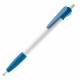 LT87620 - Balpen Cosmo grip hardcolour - Wit / Licht Blauw