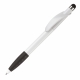LT87695 - Balpen Cosmo stylus hardcolour - Wit / Zwart