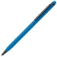 LT87761 - Balpen metaal stylus rubberised - Blauw