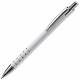 LT87926 - Talagante aluminum ball pen 5 rings - White