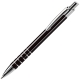 LT87926 - Talagante aluminum ball pen 5 rings - Black