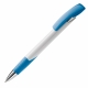 LT87935 - Długopis Zorro - biało / jasnoniebieski
