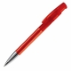 LT87945 - Avalon ball pen metal tip transparent - Transparent Red