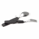 LT90405 - Foldable cutlery in multi-tool - Black