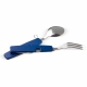 LT90405 - Foldable cutlery in multi-tool - Blue