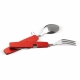 LT90405 - Foldable cutlery in multi-tool - Red