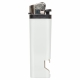 LT90712 - Briquet Flint avec décapsuleur - Blanc