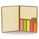 LT90869 - Notebook + sticky notes - Brown