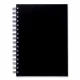 LT90894 - Cuaderno con espiral A5   - Negro