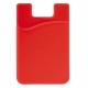 LT90979 - Porta tarjetas de silicona   - Rojo