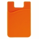 LT90979 - Porte-carte bancaire pour smartphone en silicone - Orange