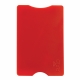LT91241 - Etui na kartę anti-skimming (plastikowe) - czerwony