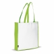 LT91479 - Carrier bag non-woven 75g/m² - White / Light green