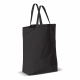 LT91487 - Carrier bag canvas 250g/m² 41x12x43cm - Black