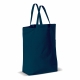LT91487 - Carrier bag canvas 250g/m² 41x12x43cm - Dark blue