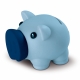 LT91539 - Little piggy swientie - piggy bank - Light Blue