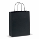 LT91717 - Średnia torba papierowa Eco 120g/m² - czarny