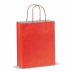 LT91717 - Średnia torba papierowa Eco 120g/m² - czerwony