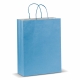LT91718 - Borsa in carta Eco look - Grande 120g/m² - Azzurro chiaro