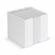 LT92010 - Pudełko na karteczki 10x10x10cm - biały
