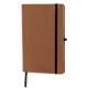 LT92522 - Hardcover notebook recycled leer A5 - Licht Bruin