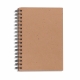 LT92526 - Spiraal notitieboekje zaadpapier - Licht Bruin