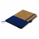LT92529 - Kurk notitieboek A5 - Donker Blauw