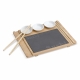 LT94527 - Bambusowy zestaw do serwowania sushi - drewniany