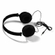 LT95062 - On-ear koptelefoon draaibaar - Zwart