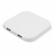 LT95078 - Wireless charging pad 5W with 2 USB ports - White