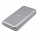 LT95096 - Powerbank Elite met draadloze oplader 8.000mAh 5W - Zilver